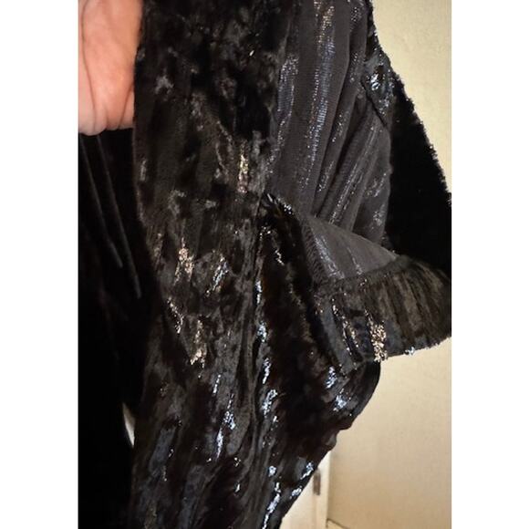 RtA Fiona Pant in Velvet Shiny Stripe NWOT Small - Picture 6 of 12